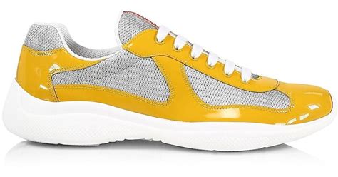 prada scallloped gold shoes|prada gold low top sneakers.